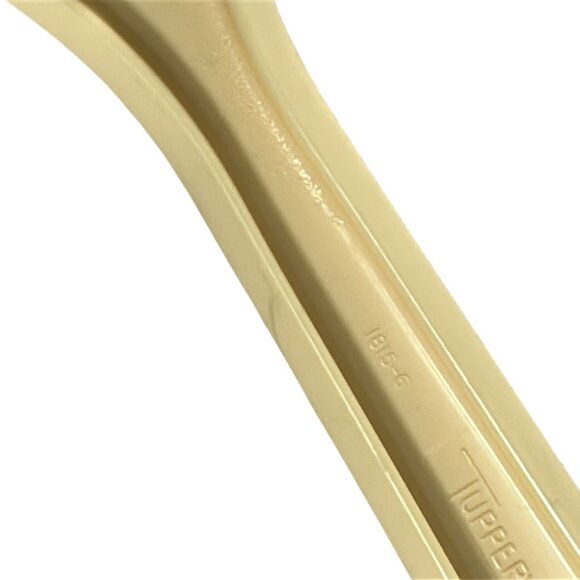 Vintage Tupperware 12" Slotted Serving Spoon Almond Cream 1815-6 - Picture 4 of 5